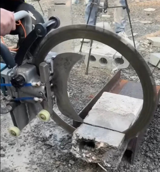 New Handheld Concrete Cutter with Wall Saw and Ring Blade Portable Concrete Cutting Machine