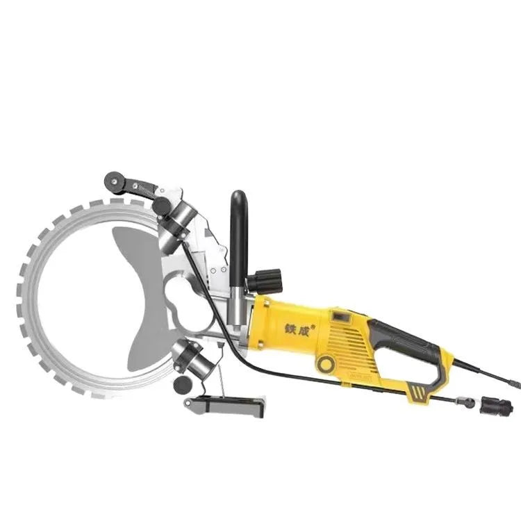 W410 Tiecheng 220V High Frequency Electric Ring Saw Machine 300mm Saw Blade Concrete Wall Cutting Machine Engine Motor