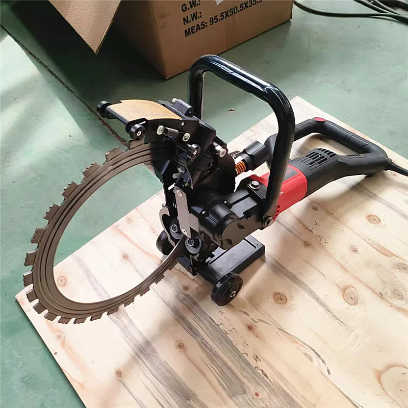 W410 Tiecheng 220V High Frequency Electric Ring Saw Machine 300mm Saw Blade Concrete Wall Cutting Machine Engine Motor