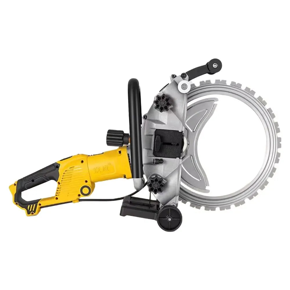 W410 Tiecheng 220V High Frequency Electric Ring Saw Machine 300mm Saw Blade Concrete Wall Cutting Machine Engine Motor