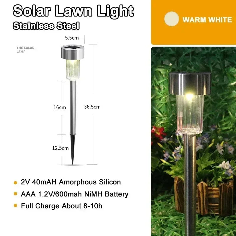 Solar Light Outdoors New Garden Lamps