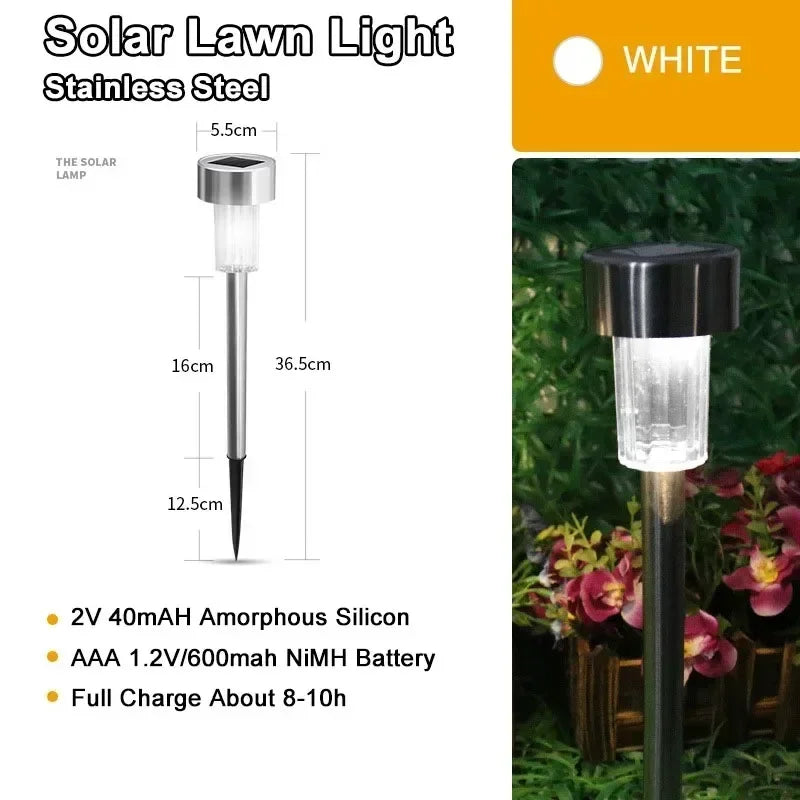 Solar Light Outdoors New Garden Lamps