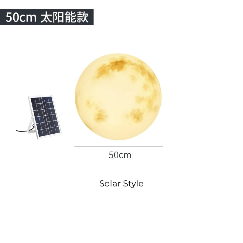 ZK30 Solar Moon Lamp Outdoor Waterproof Creative Landscape LED for Home Decoration Garden Porch Courtyard Villa Lights