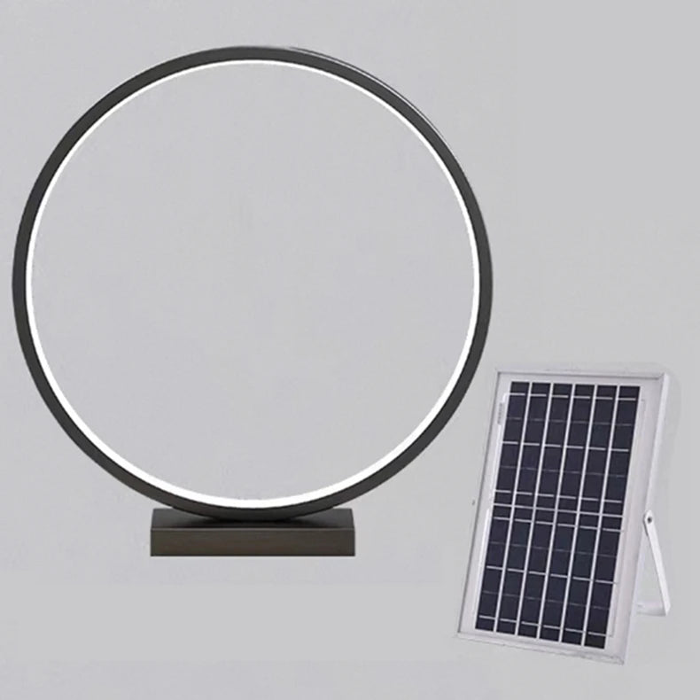 Luminous ring light lawn solar LED outdoor lighting solar light outdoor garden decoration outdoor garden light path light