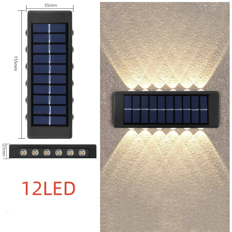 Solar LED Lighting Sensor Lamp