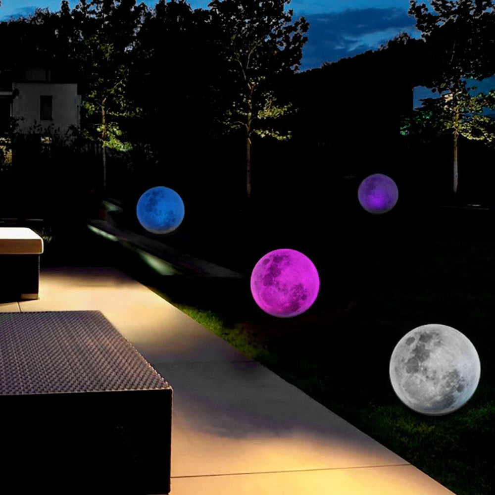 Solar LED Garden Moon Light