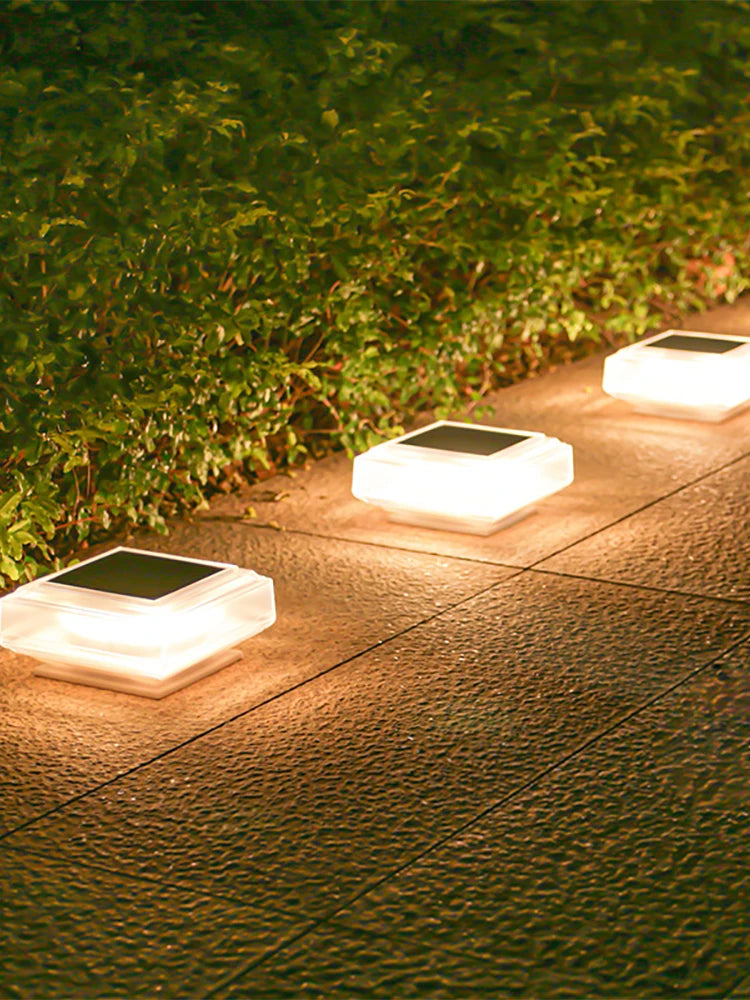 Led Solar Post Caps Lights