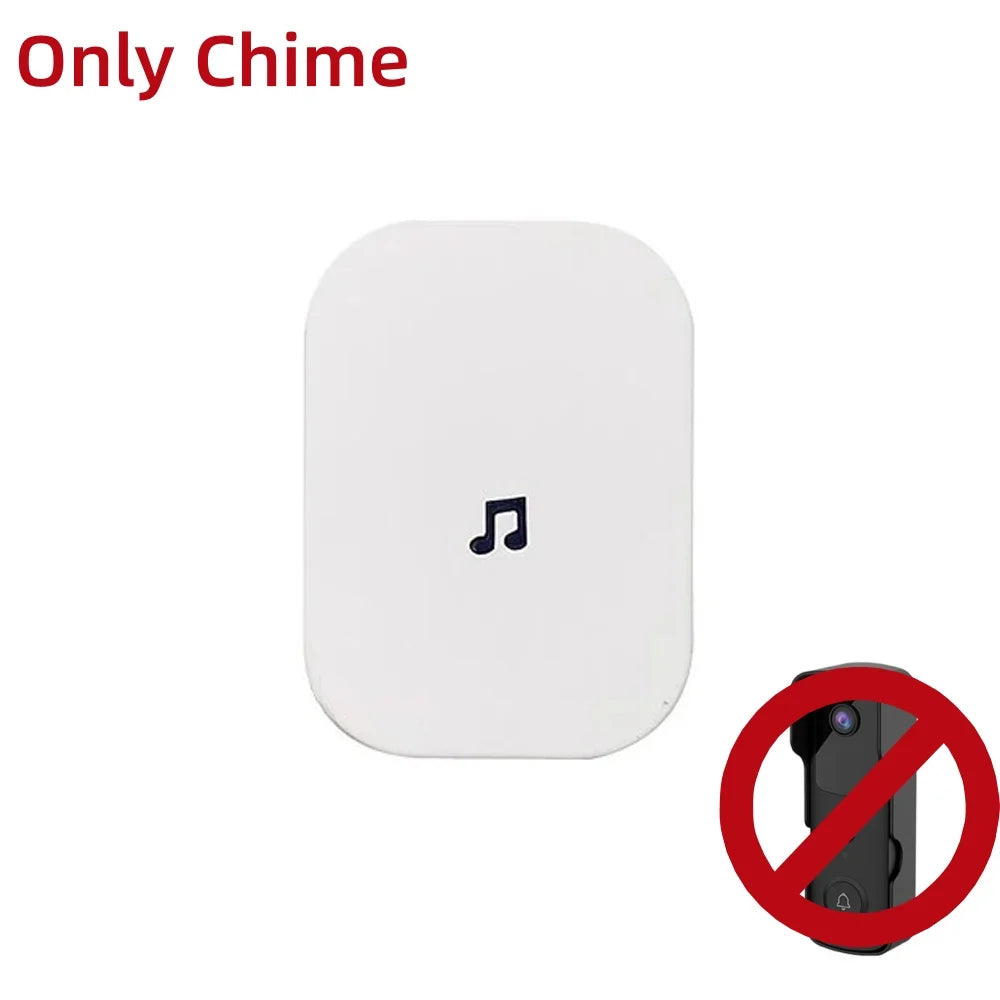 1080P Video Doorbell Camera Tuya Smart WiFi Video Doorbell Amason Alexa IP Camera Two-Way Audio Wireless Home Intercom Door Bell