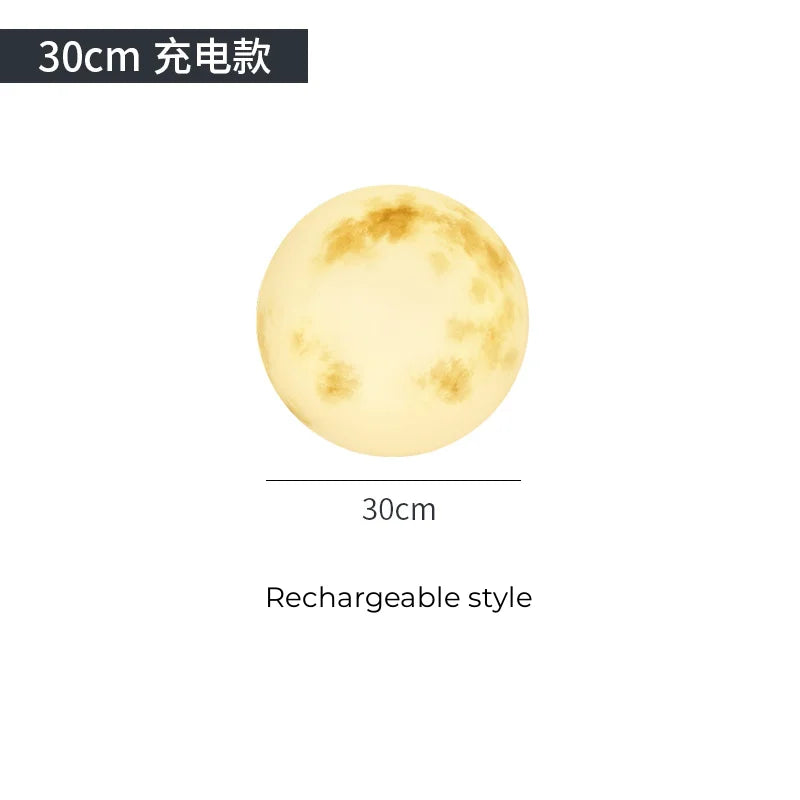 ZK30 Solar Moon Lamp Outdoor Waterproof Creative Landscape LED for Home Decoration Garden Porch Courtyard Villa Lights