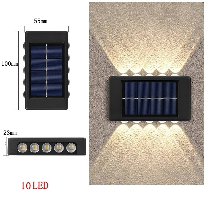 Solar LED Lighting Sensor Lamp