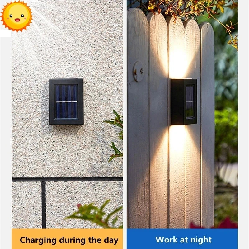Solar LED Lighting Sensor Lamp