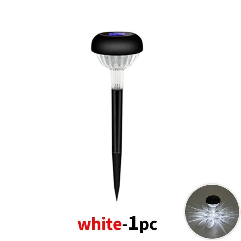 LED Garden Lights Solar Lawn Lamps Pathway Light Waterproof Outdoor Solar Power Lamp Landscape Lighting Yard Decor