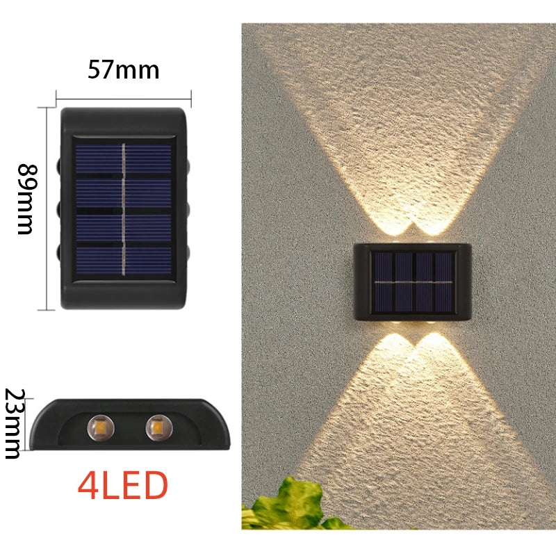 Solar LED Lighting Sensor Lamp