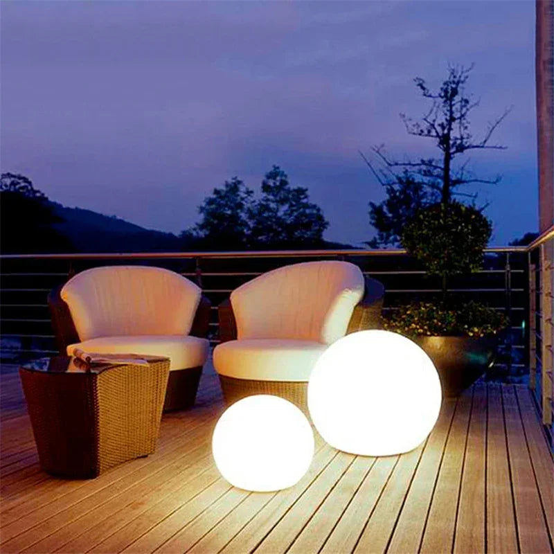 Outdoor Solar LED Garden Ball Lights Remote Control