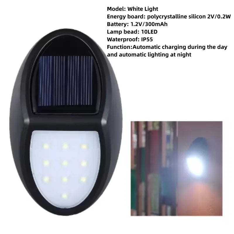 Solar wall lamp for home