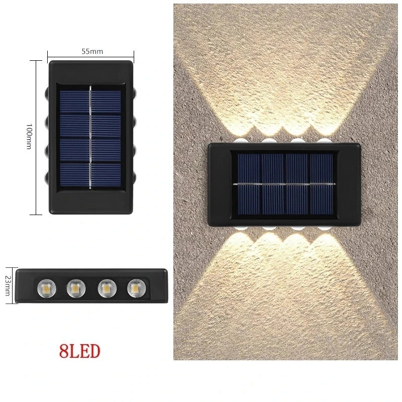 Solar LED Lighting Sensor Lamp