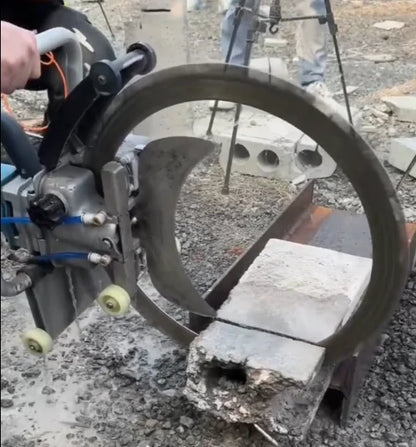 New Handheld Concrete Cutter with Wall Saw and Ring Blade Portable Concrete Cutting Machine