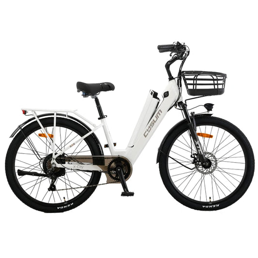 Europe Germany X-City Cysum 48V 250W Women E Bike 26 250W Battery Electric Cycle