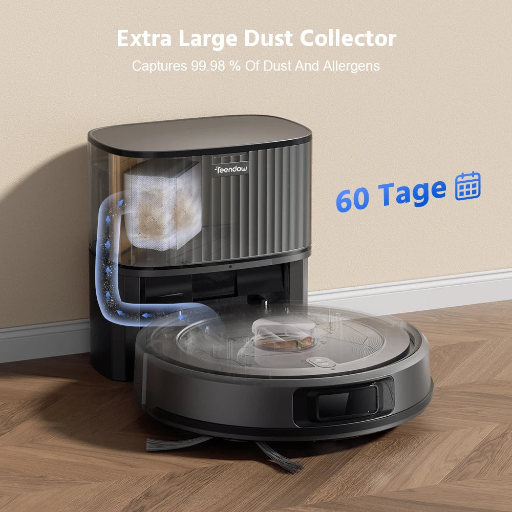 Teendow Mopping Robotic Sweeper Wireless Vacuum Cleaner Aspirapolvere Aspirateur Staubsauger Robot Vaccum Cleaner