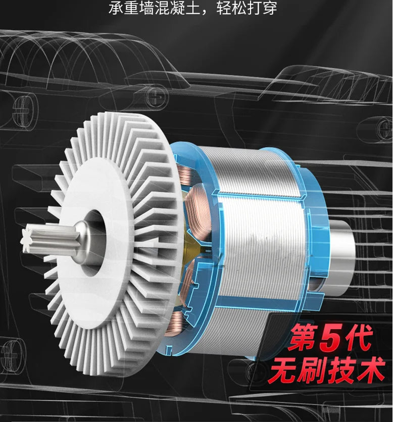 Electric Impact Power Machine 26mm Demolition Rotary Hammer Drills