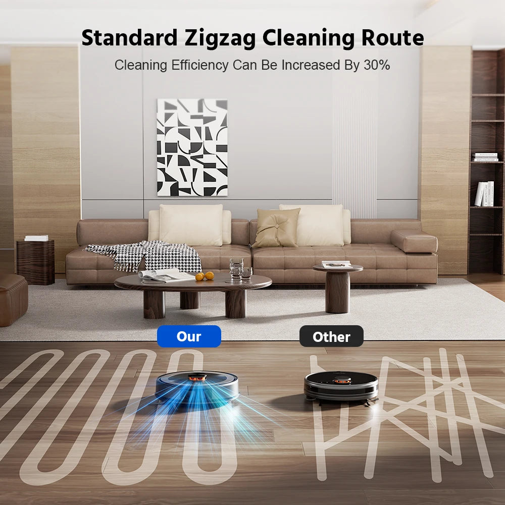Teendow Mopping Robotic Sweeper Wireless Vacuum Cleaner Aspirapolvere Aspirateur Staubsauger Robot Vaccum Cleaner