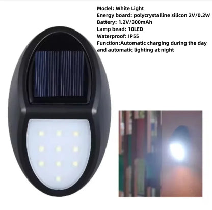Solar wall lamp for home
