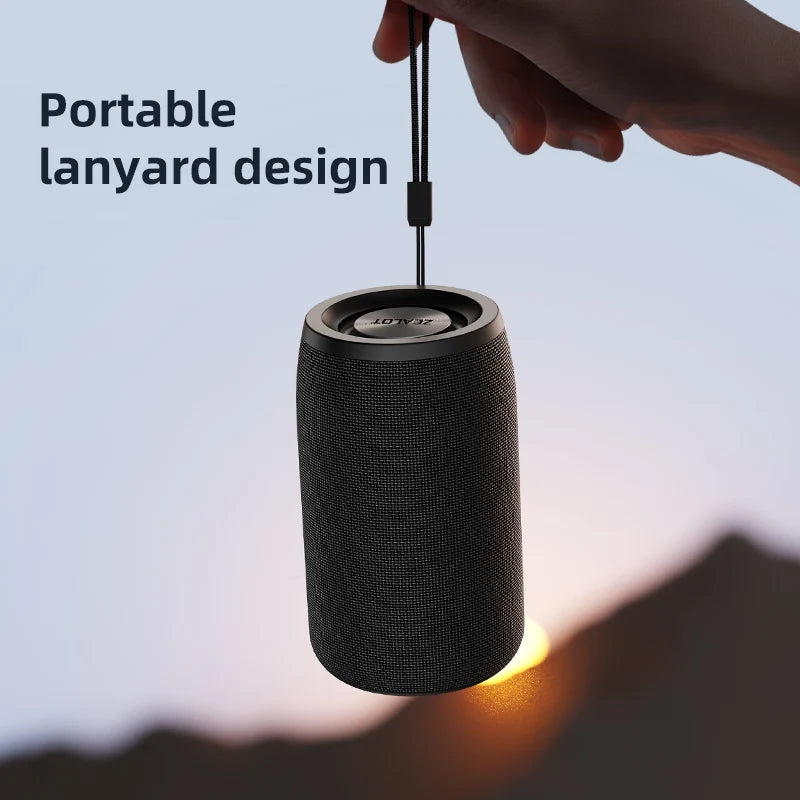 ZEALOT-S32 Mini Portable Bluetooth Speaker HIFI Subwoofer Wireless Speaker with fm Radio Column Support TF, TWS, USB