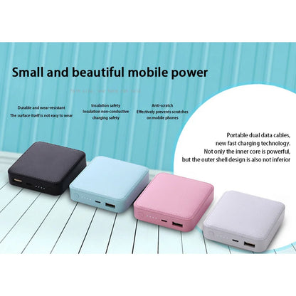 Xiaomi 30000mAh Large-capacity Mini Portable Power Bank Camping External Backup Battery Pack USB Outputs  Super Fast Charging