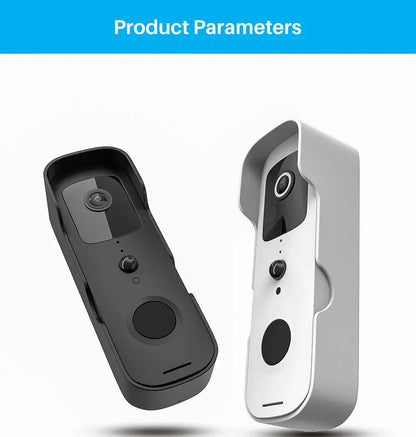 1080P Video Doorbell Camera Tuya Smart WiFi Video Doorbell Amason Alexa IP Camera Two-Way Audio Wireless Home Intercom Door Bell