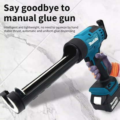 Makita Electric Caulking Gun For Makita Battery 6 Gear Adjustable Speed Cordless Caulking Gun Glass LED Electric Silicone Gun