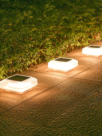 Led Solar Post Caps Lights