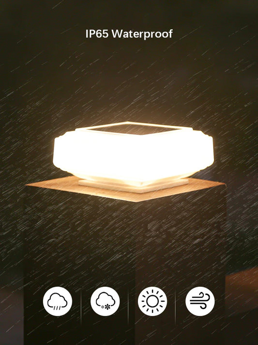 Led Solar Post Caps Lights
