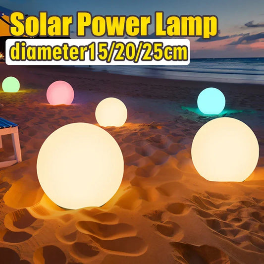Outdoor Solar LED Garden Ball Lights Remote Control