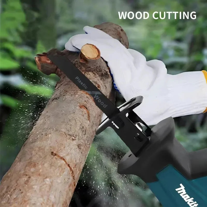 2025 For Makita 18V Cordless Electric Reciprocating Saw Brushless Rechargeable Wood Metal Cutting Saw Portable Power Tool