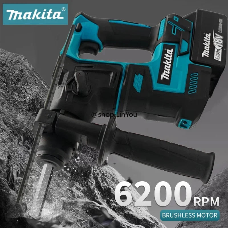 Makita Original HR140D Brushless Electric Hammer 18V Lithium Battery Cordless Hammer Wireless Drills Makita 18v Power Tools