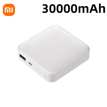Xiaomi 30000mAh Large-capacity Mini Portable Power Bank Camping External Backup Battery Pack USB Outputs  Super Fast Charging