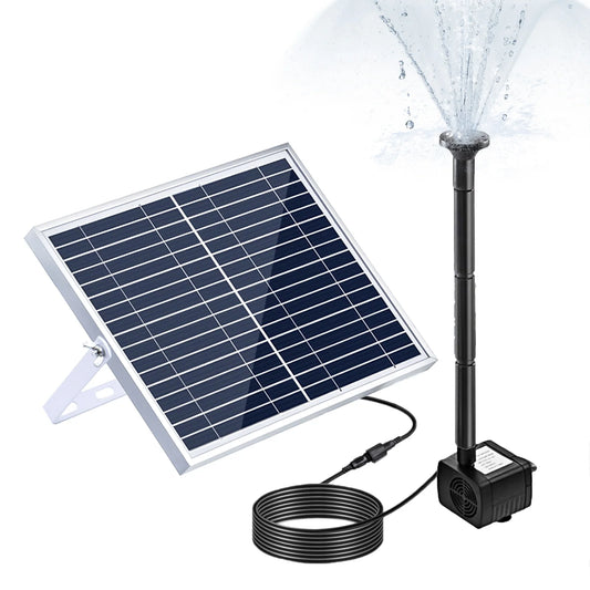 10W Solar Fountain Pump with  Solar Panel